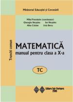 Matematica (TC). Manual pentru clasa a X-a 